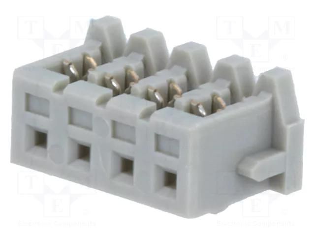 Connector: IDC; plug; female; PIN: 4; KR; 1A; 100V; for cable; 2mm; 1x4 JST 04KR-6H-P