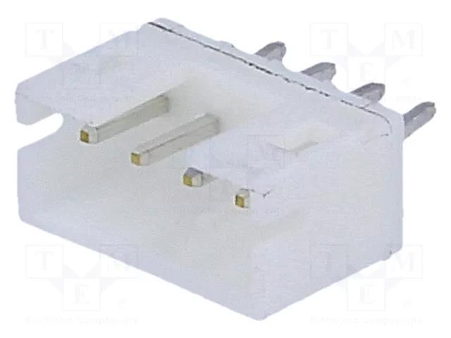 Connector: wire-board; socket; male; PIN: 4; PH; 2A; 100V; straight JST B4B-PH-K-S
