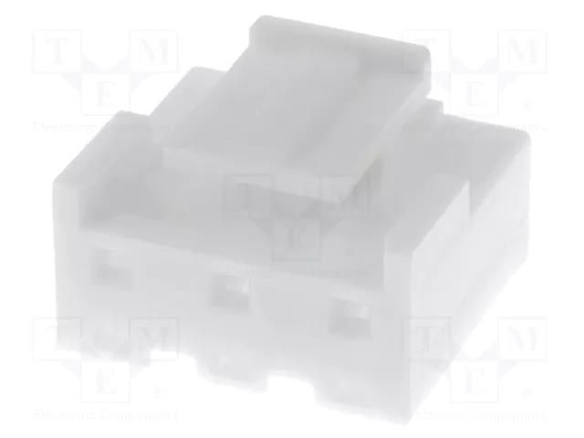 Connector: wire-board; plug; female; PIN: 3; 5mm; Type: w/o contacts JST NVR-03