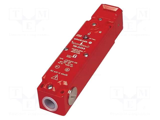 Safety switch: bolting; 440G-MT; NC x3; IP67; metal; red; 250VAC/3A Allen Bradley Guardmaster 440G-MT47013