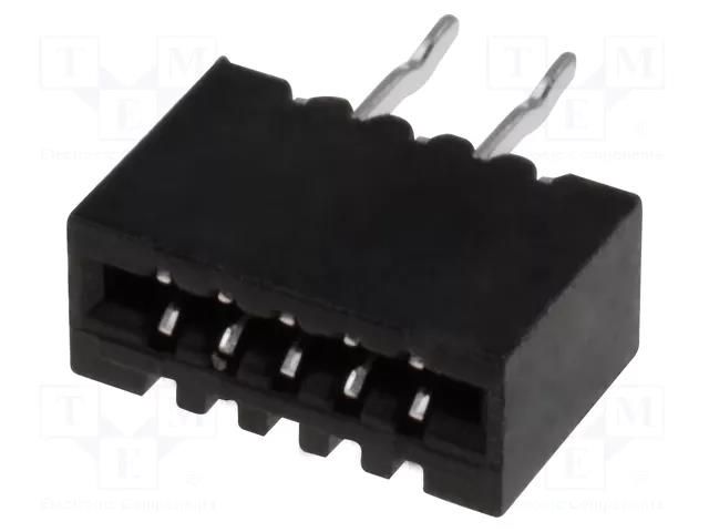 Connector: FFC/FPC; straight; PIN: 5; Non-ZIF; THT; tinned; 20mΩ CONNFLY DS1020-04-05BVT1