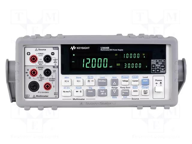Benchtop multimeter with DC power supply; VFD; 5,5 digit; Ch: 1 KEYSIGHT U3606B