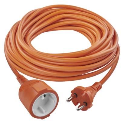 Extension Cord 20 m / 1 socket / orange / PVC / 230 V / 1.5 mm2, EMOS P01320R 8592920119297