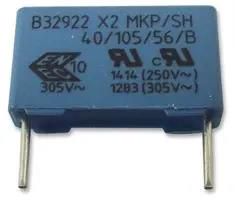 SUPPRESSION CAP, 20UF, CLASS X2, 305V B32928C3206K000