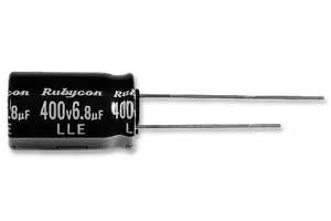 CAP, 2.2┬╡F, 400V, 20% 400LLE2.2MEFC8X11.5