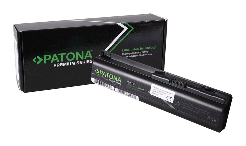  PATONA Premium Battery f. HP Pavilion DV4 DV5 DV6 G60-230US G70-250us, PATONA 2344 4055655111928