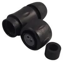 CIRCULAR CONNECTOR, PLUG, 2 WAY, CABLE UTS6JC12E2S