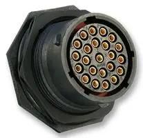 CIRCULAR, RECEPTACLE, 23 WAY, JAM NUT UTS71823S