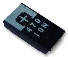 CAP, 470┬╡F, 6.3V, 20% 6TCF470MAH
