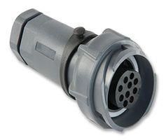 CIRCULAR CONNECTOR, RCPT, 6POS, SCREW PXP7011/06S/ST/0709