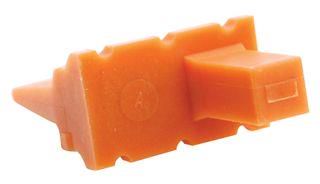 WEDGELOCK, 6 WAY, ORANGE, THERMOPLASTIC AWM-6P