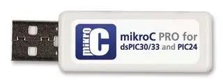 SW, USB DONGLE, MIKROC PRO, DSPIC/PIC24 MIKROE-734