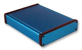 ENCLOSURE, ALU, BLUE, 160X125X30.5MM 1455P1601BU