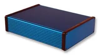ENCLOSURE, ALU, BLUE, 220X165X51.5MM 1455T2201BU
