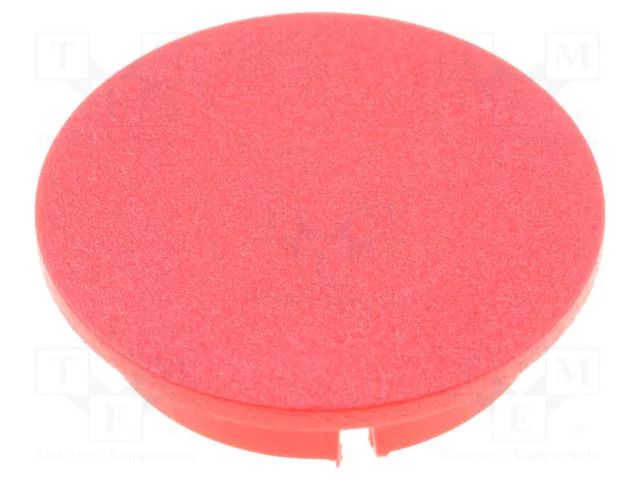 Cap; plastic; red; push-in MENTOR G4312.0021