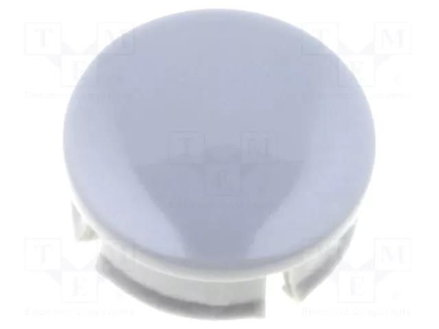 Cap; grey; Mounting: push-in; plastic MENTOR G499.644