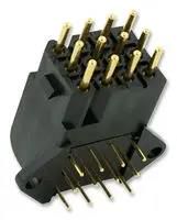 CONNECTOR, RECTANGULAR, PLUG, 12POS, PCB SMS12GE6