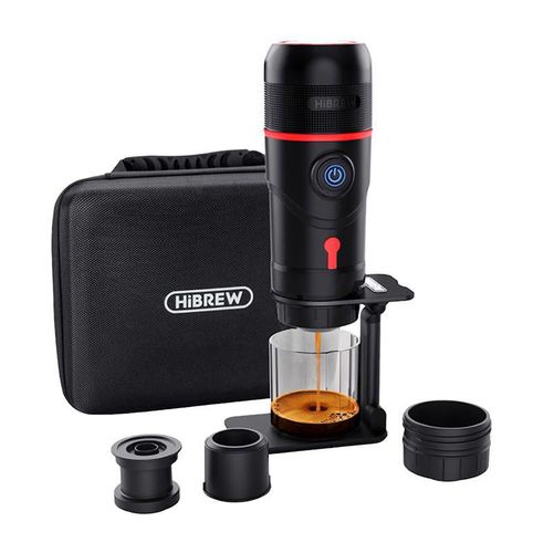 Portable coffee maker  3-in-1 with case HiBREW H4-premium  80W, HiBREW H4-premium