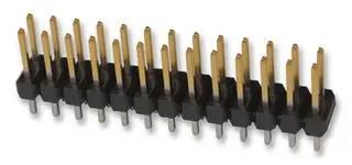 CONNECTOR, HEADER, 40POS, 2ROW, 2.54MM 10-89-7402