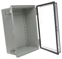 ENCLOSURE, PC/GFR, GRAY/CLEAR PTQ-11053-C