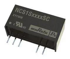 DC-DC CONV, ISO POL, 1O/P, 1W, 12V NCS1S2412SC