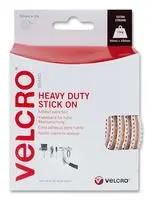 HD STICK ON TAPE, WHITE, 50MM VEL-EC60242