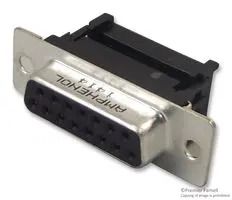 CONNECTOR, D SUB, RCPT, 15POS L17DAFRA15SC309