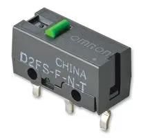 MICROSWITCH, PLUNGER, SPST, 0.1A, 6VDC D2FS-F-N-T
