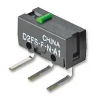 MICROSWITCH, LEVER, SPST, 0.1A, 6VDC D2FS-FL-N-A1