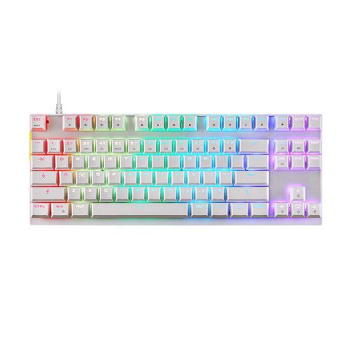 Mechanical gaming keyboard Motospeed K82 RGB (white), Motospeed K82-WhiteRed