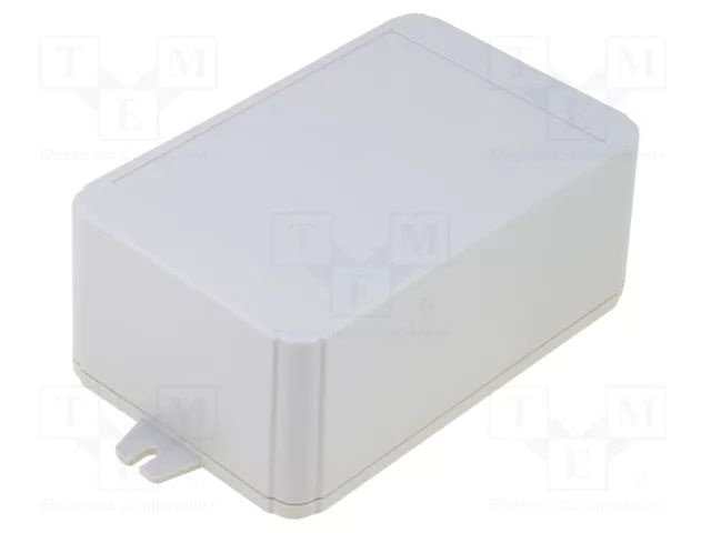 Enclosure: multipurpose; X: 80mm; Y: 125mm; Z: 50mm; ABS; grey; IP54 COMBIPLAST CP-6225-F