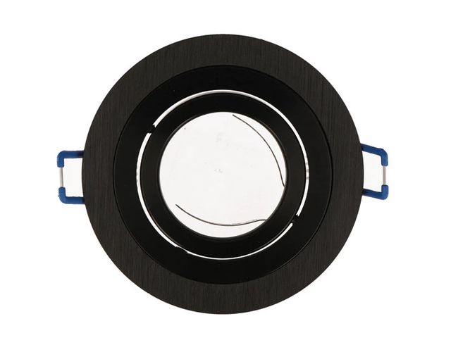CEILING FITTING SLIM OROSA swivel round IP20 black PRIME 241253 5901583241253