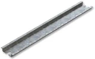 DIN MOUNTING RAIL, 35MM, STEEL 4DR3522