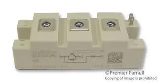 IGBT MODULE, N CH, 1.2KV, 232A SKM150GAL12T4