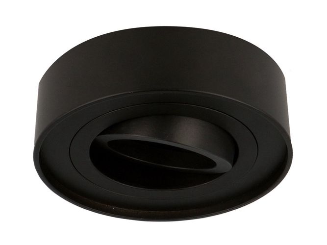 Recessed downlight 16MR/GU10, round, ROLLO MIDI, black, LED line 242656 5901583242656