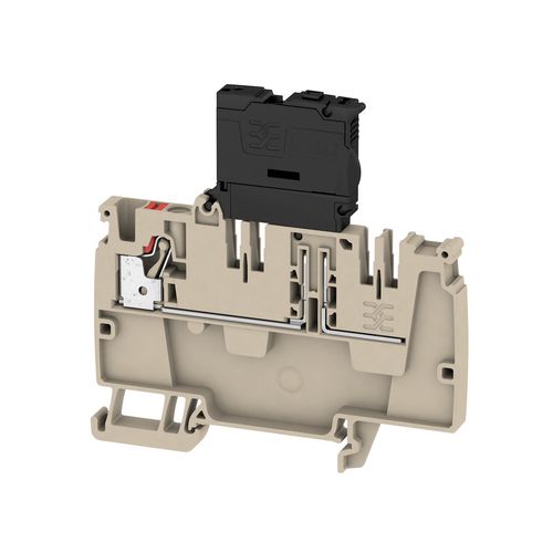 Feed-through terminal block, PUSH IN, 4 mm², 250 V, 6.3 A, Number of connections: 1 Weidmuller 2428950000 04050118438291