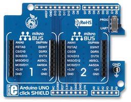 CLICK SHIELD, MEGAAVR, ARDUINO UNO BOARD MIKROE-1581