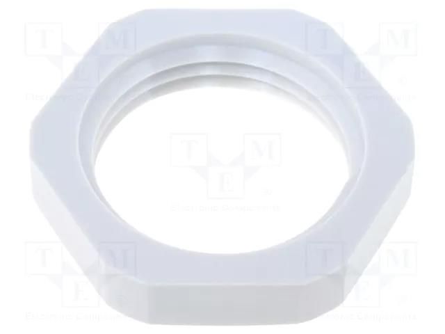 Nut; PG11; polyamide; 24mm; Thread: PG FIBOX GPA-11-B