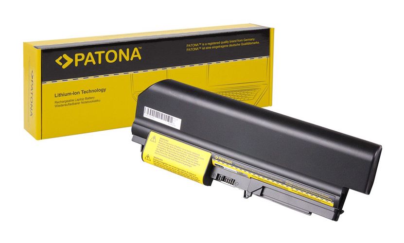 PATONA Akku f. IBM T61/R61 wide 41U3198 42T5265 42T4548 42T526, PATONA 2433 4260226323550