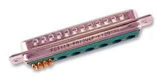 COMBO D-SUB CONN, PLUG, DC-13W6, SOLDER 172704-0015