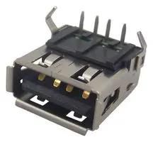 CONN, USB 2.0 A, W/ ESD & EMI FILTER,PCB 8492121