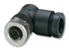 SENSOR/ACTUATOR SOCKET, R/A, M12, 4POS 1408987