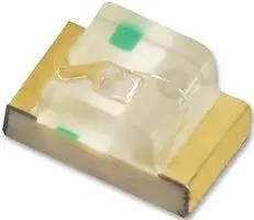 LED, GREEN, 0.8MCD, 568NM, SMD KP-2012LSGC