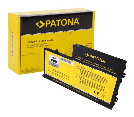 PATONA Battery f. Dell 5547 Inspiron 15 5547 15-5000 15-5547 N5547 1V2F6 DL01, PATONA 2454 4055655176217