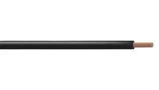 FLEX WIRE, H05V-K, 1MM2, BLACK, 100M PP000456
