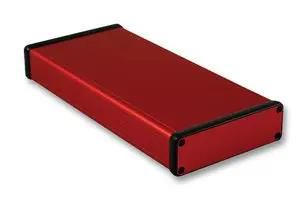 ENCLOSURE, SMALL, ALUM, RED 1455L2201RD