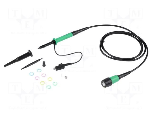 Probe: for oscilloscope; passive; 250MHz; 10: 1; BNC plug; 1.2m GW INSTEK GTP-251R