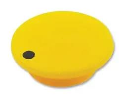 CAP W/MARKER DOT, KNOB, K21, YELLOW MPCL1752