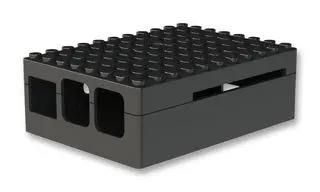 PIBLOX RASPBERRY PI ENCLOSURE - BLACK CBPIBLOX-BLK.
