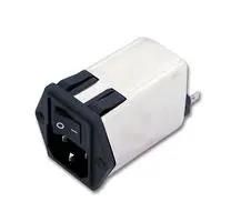 POWER ENTRY MOD W/SWITCH, C14, 10A 10CFE1 S0